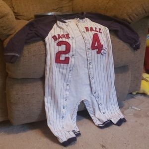 24 month baseball outfit